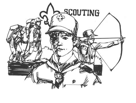 Scout Drawing Images .